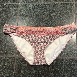 S Athleta Paisley Print Bikini Bottom